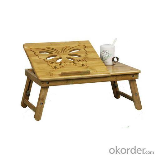 Bamboo Foldable Laptop Computer Table System 1