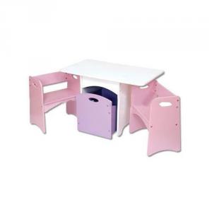 High Quality Children Study Desk With Chair Wood Children Study Desk And Chair Set For School Kids System 1