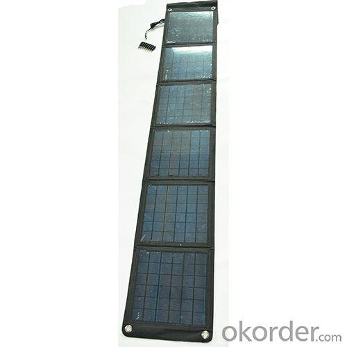 China Factory High Quality Smartphone Foldable Solar Charger Dual USB 5V 18V Mobile Solar Charger 2100mah 2500mah System 1