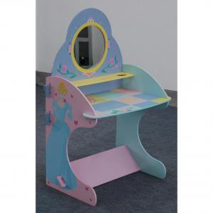Wooden Cartoon Bear Table And Chair For Children