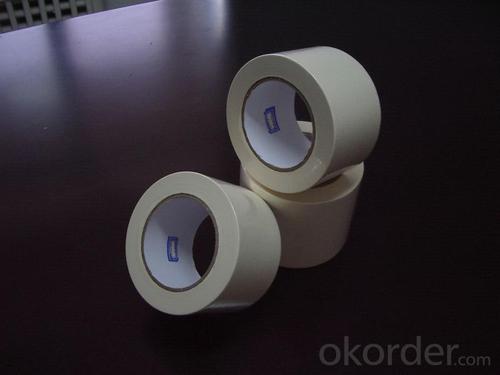 Waterproof Yellow Color Masking Tape Jumbo Roll System 1