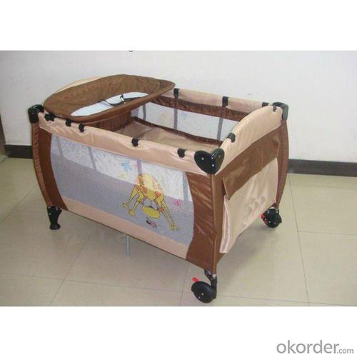 Simple Baby Playpen Brown System 1