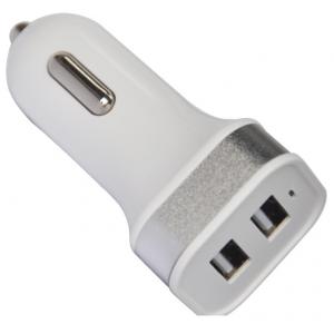 Factory Dual Port Universal USB Car Charger Cigarette Lighter Adaptor 5V Output For iPhone 5 5s eGo Cigarette Camera Black