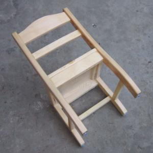 Kids' Wooden Chair with Backrest and Environmental Non-toxic Paint