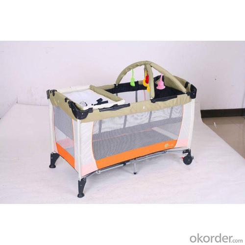 Pi Series Baby Playpen With Cross Toy Bar System 1