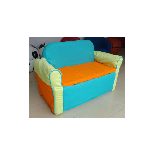 Children's Cotton Sofa with Two Seats Used for Home and Outdoors