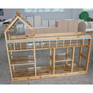 Durable Wooden Kids' Cabinet MDF Board Used for Kindergarten System 1