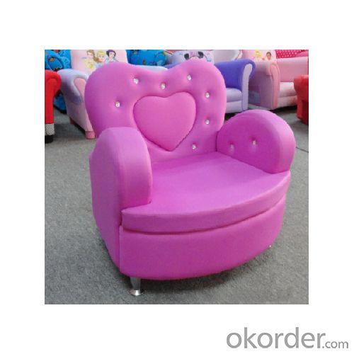 Heart Style Kids' Sofa with Eco-friendly Material Multiple Size System 1