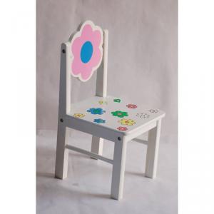 Flower Style Children's Table Chair Set with Ergonomic Design System 1
