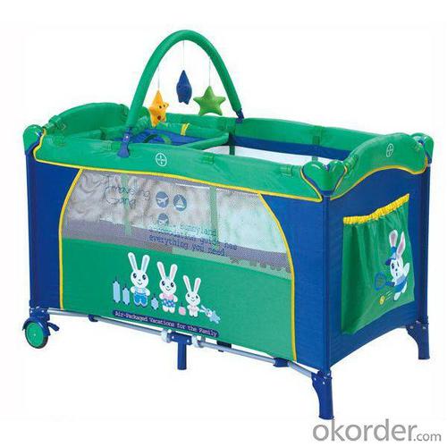 En71 Folding Handiness Baby Playpens Green System 1