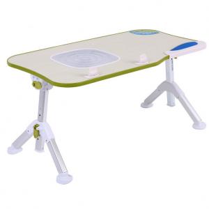 China Factory High Quality Foldable Kids Table Angle Adjustable Height Children Computer Table With Fan System 1
