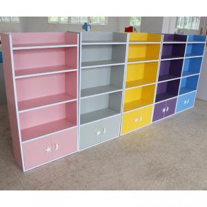 Pure Color Children's Cabinet Environmental Material Space-saving System 1