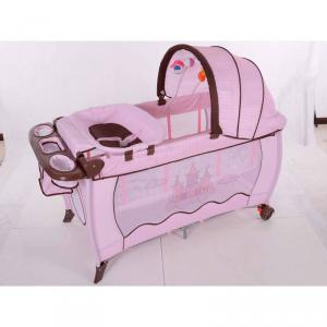 2014 Baby Playpen/ Travel Cot / Play Yard With Full Function Pf Pink