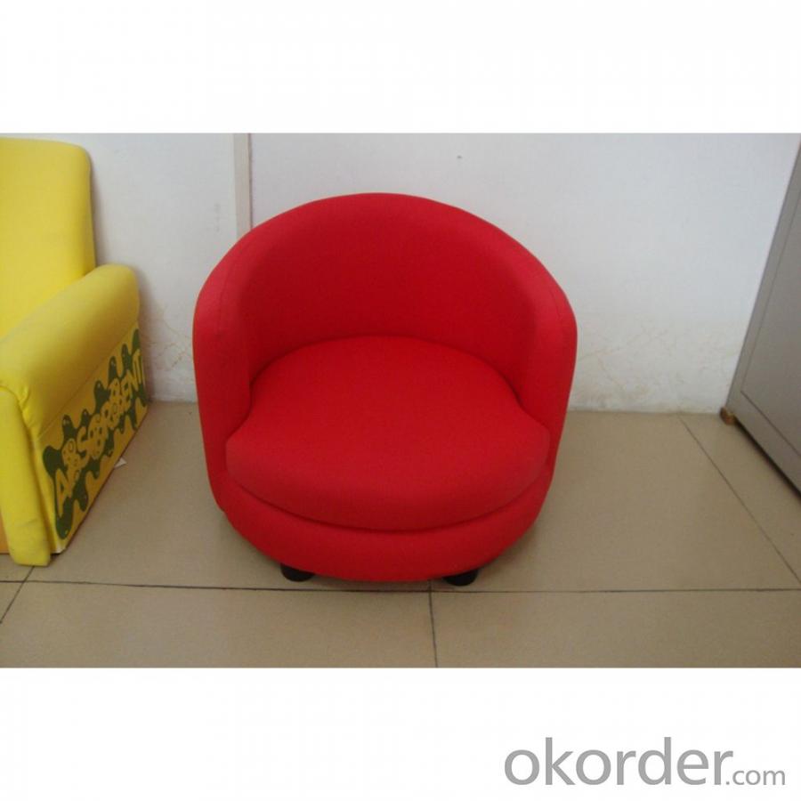 Red Fabric Children's Sofa Eco-friendly Material Customized Size