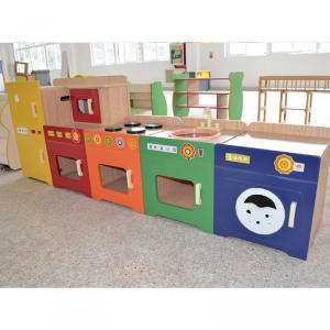 Children's Toy Storage Cabinet Stable Structure Non-toxic Material System 1