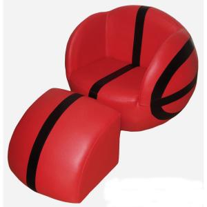 Basketball Shape Children's Sofa Eco-friendly Material Durable