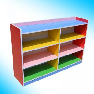 Colorful Kids' Storage Cabinet with Environmental Painting