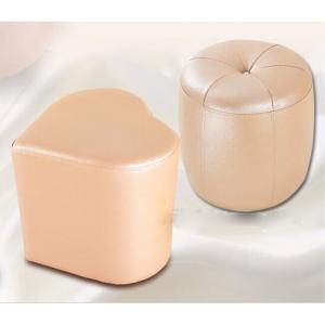Heart Shape Leather Stool with Factory Price and High Quality