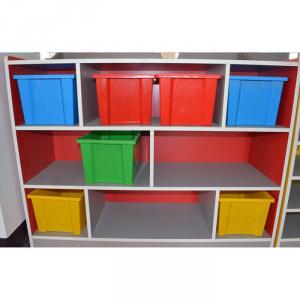 Wooden Toy Storage for Children Stable Structure High Capacity System 1