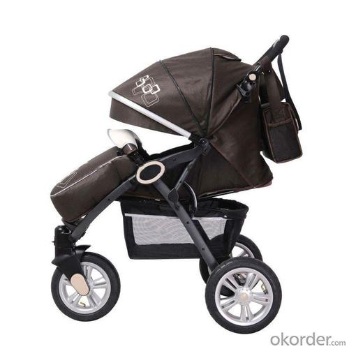 2014 Three Air Wheels Aluminum Baby Joggyer C368 Brown System 1