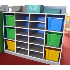 Colorful Children's Cabinet Stable Structure Space-saving System 1