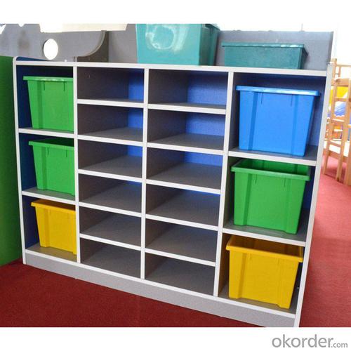 Colorful Children's Cabinet Stable Structure Space-saving System 1