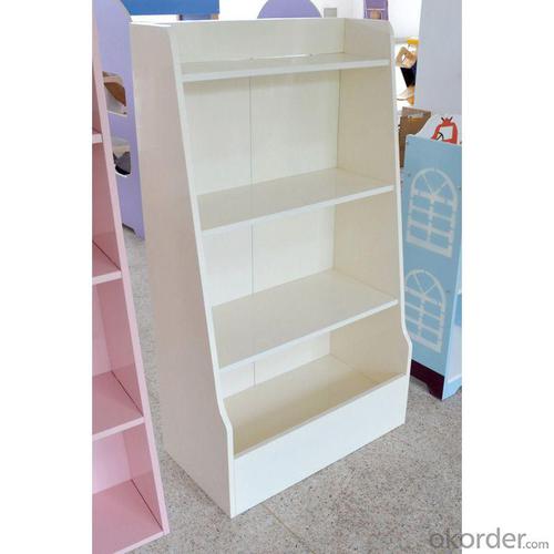 Children's MDF Cabinet for Primary School Classical White Durable System 1