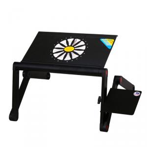 2014 New Adjustable Height Laptop Table Bed Table Bed Desk With Fan Adjustable Student Study Table