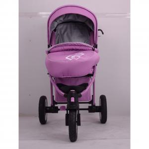 2014 Three Air Wheels Aluminum Baby Push Chair C368 Purple System 1