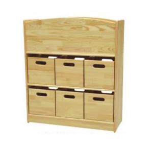 Children's Wooden Cabinet Used for Kindergarten Multiple Pattern