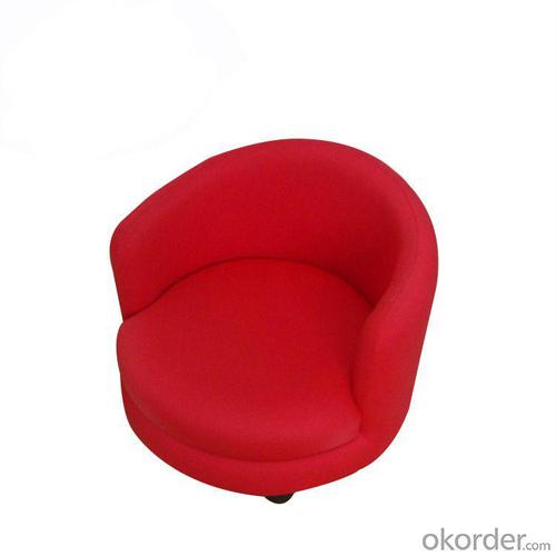 Red Fabric Children's Sofa Eco-friendly Material Customized Size System 1