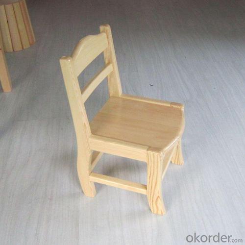 Kids' Wooden Chair with Backrest and Environmental Non-toxic Paint System 1