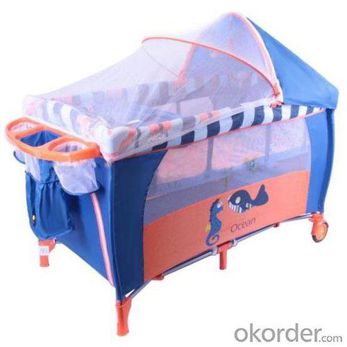 Luxury Foldable Baby Playpen With Mosquito Net System 1