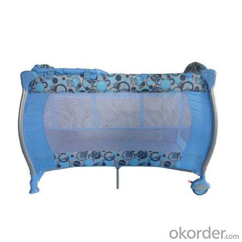 Blue Baby Playyard With Changer System 1