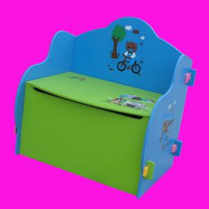 Children's Wooden Chair with Storage New Design Multiple Style