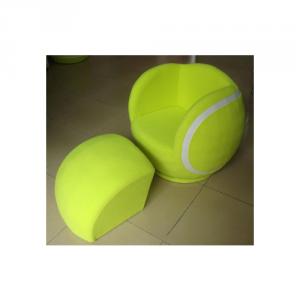 Tennis Shape Children's Sofa Used for Home and Outdoors