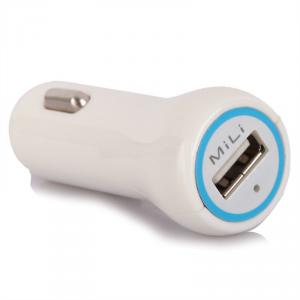 Car Charger for iPhones/Smart Phones/ipad/iTouch/MP3/MP4/E-Cigarette/Camera with Dual USB Port