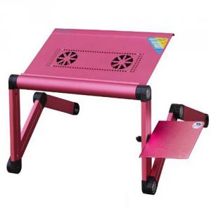 New Factory High Quality Aluminum Tablet Table Adjustable Height Angle With Fan, Children Table