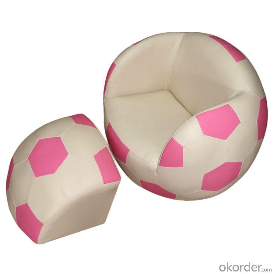 Tennis Shape Children's Sofa Used for Home and Outdoors