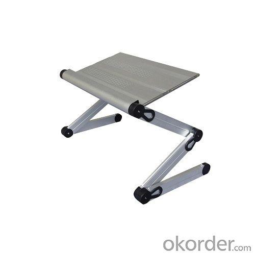 China Manufacture Foldable Bed Table Aluminum Angle Adjustable Laptop Table, Children Table For Playing Study System 1