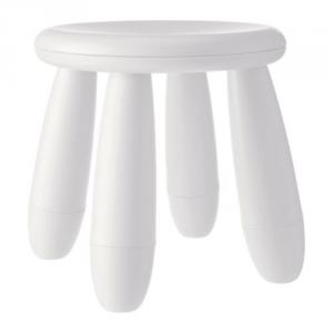 Kids' Plastic Classical Stool with Four Legs and Customized Color