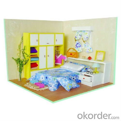 wooden doll house