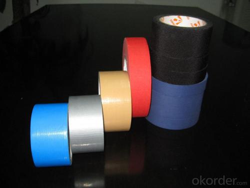 TESA Insulating Cloth Tape with Colored Duct Tape Standard Adhesion System 1