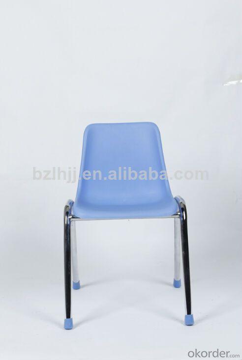 Plastic One Piece Chair for Children ABS and Chromed Frame Ergonomic Design System 1