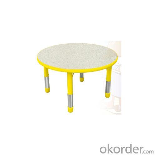 Adjustable Children Desk Round Table System 1