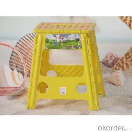 Plastic Foldable Children's Chair of 39cm Height Colorful and Cute System 1