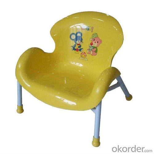 PP Plastic Children's Chair with Durable Powder Coating Steel System 1