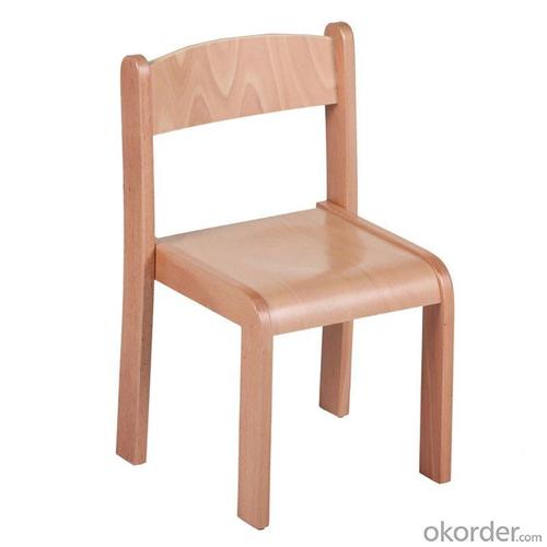 Wooden Children's Chair for Kingdergarten Solid Wood Multiple Color System 1