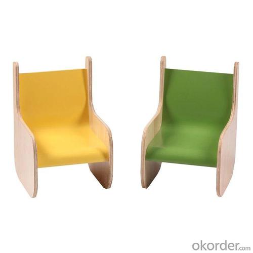 Wooden Frame Children's Chair for Kingdergarten Multilayer Customized Color System 1