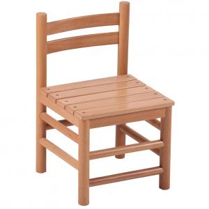 Solid Wood Beech Chair for Kids Ergonomic Design Eco-friendly